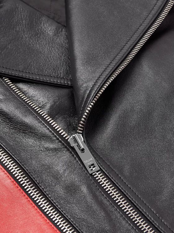 Celine os11x0724 Studded Leather Biker Jacket in Multicolor Size US S / EU 44-46 / 1 - 5 Thumbnail