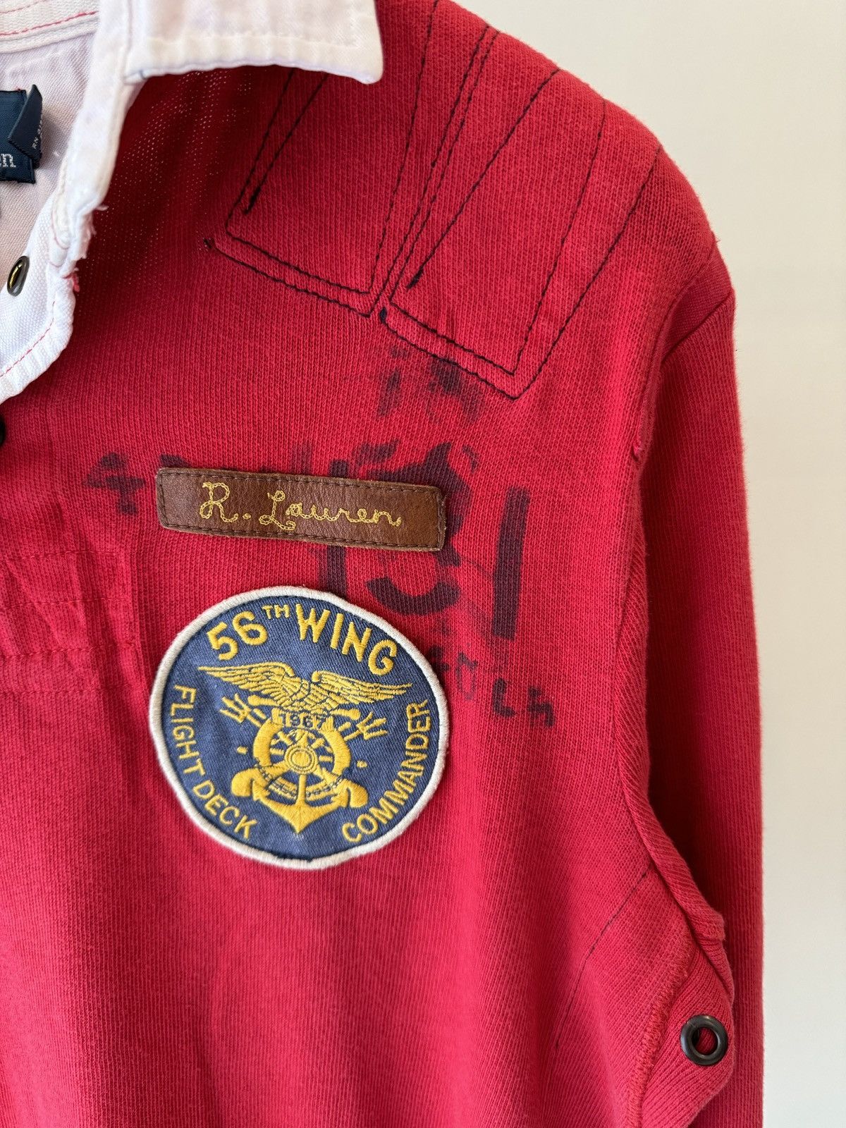 Polo Ralph Lauren Naval Rescue Rugby Size US S / EU 44-46 / 1 - 5 Thumbnail