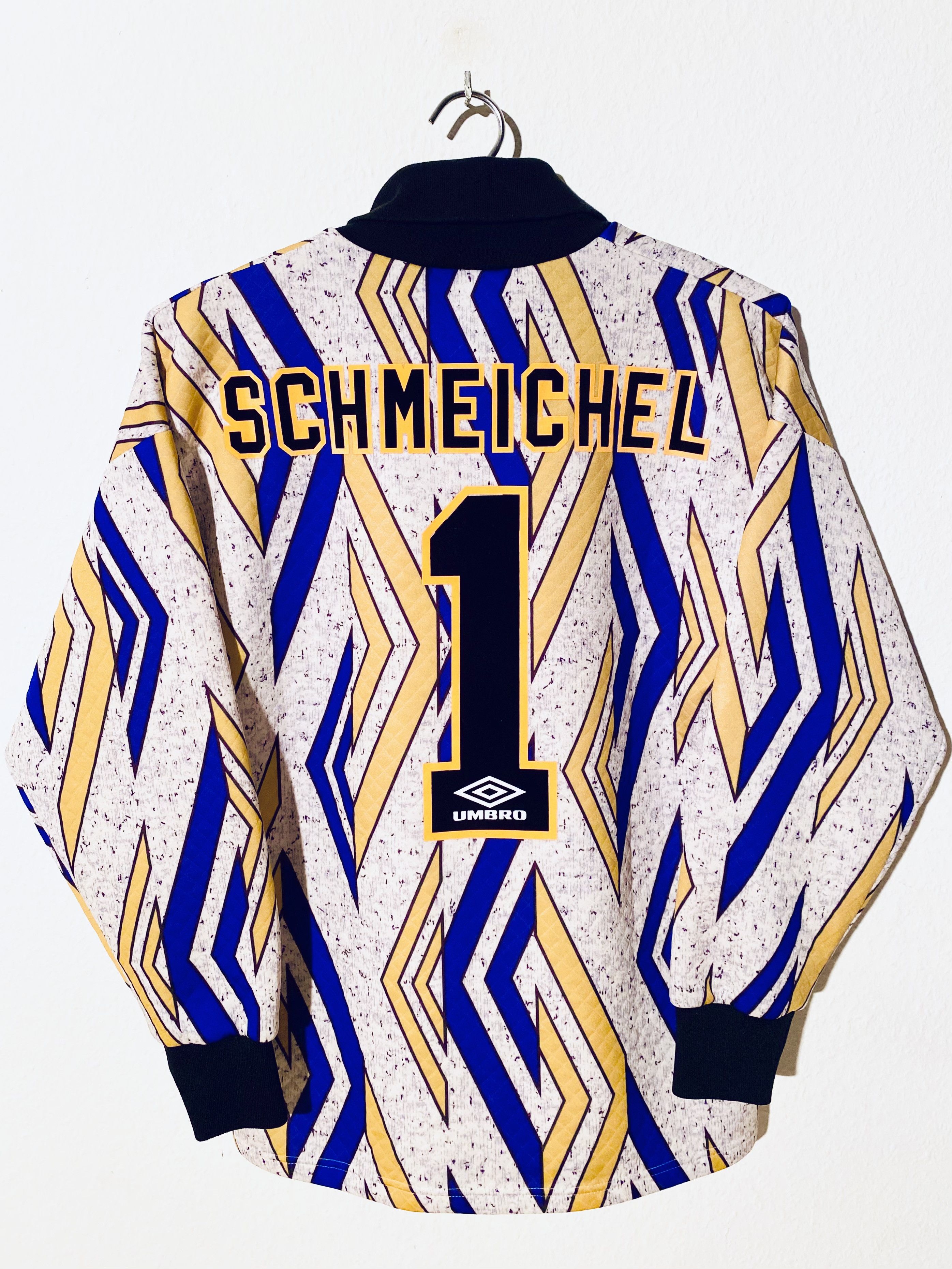 Umbro Manchester United Goalkeeper Away Jersey Shirt 1993 - 1995 Size US S / EU 44-46 / 1 - 1 Thumbnail