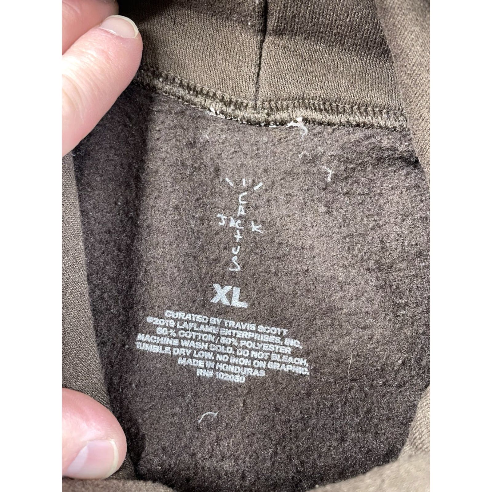 Travis Scott Travis Scott Hoodie Sweatshirt Not For Decoding Highest In The Room Brown XL Men Size US XL / EU 56 / 4 - 2 Thumbnail