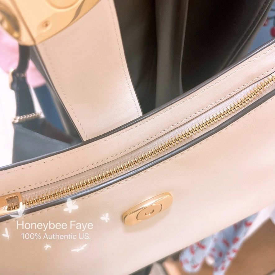 Coach Eliza Shoulder Bag With Zipper Closure CAA93 Size ONE SIZE - 6 Thumbnail