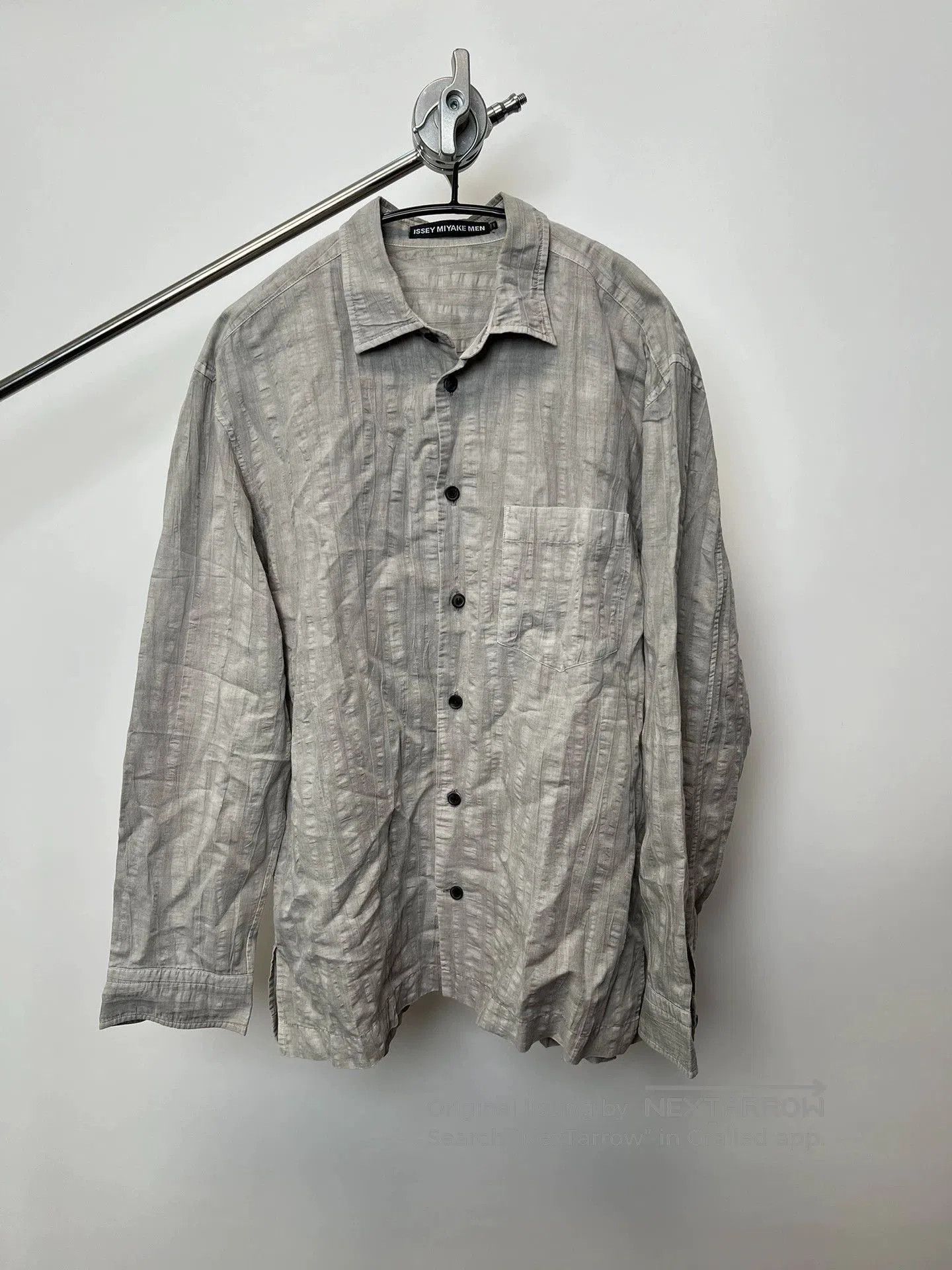 Issey Miyake Gray Long. Size US M / EU 48-50 / 2 - 1 Thumbnail