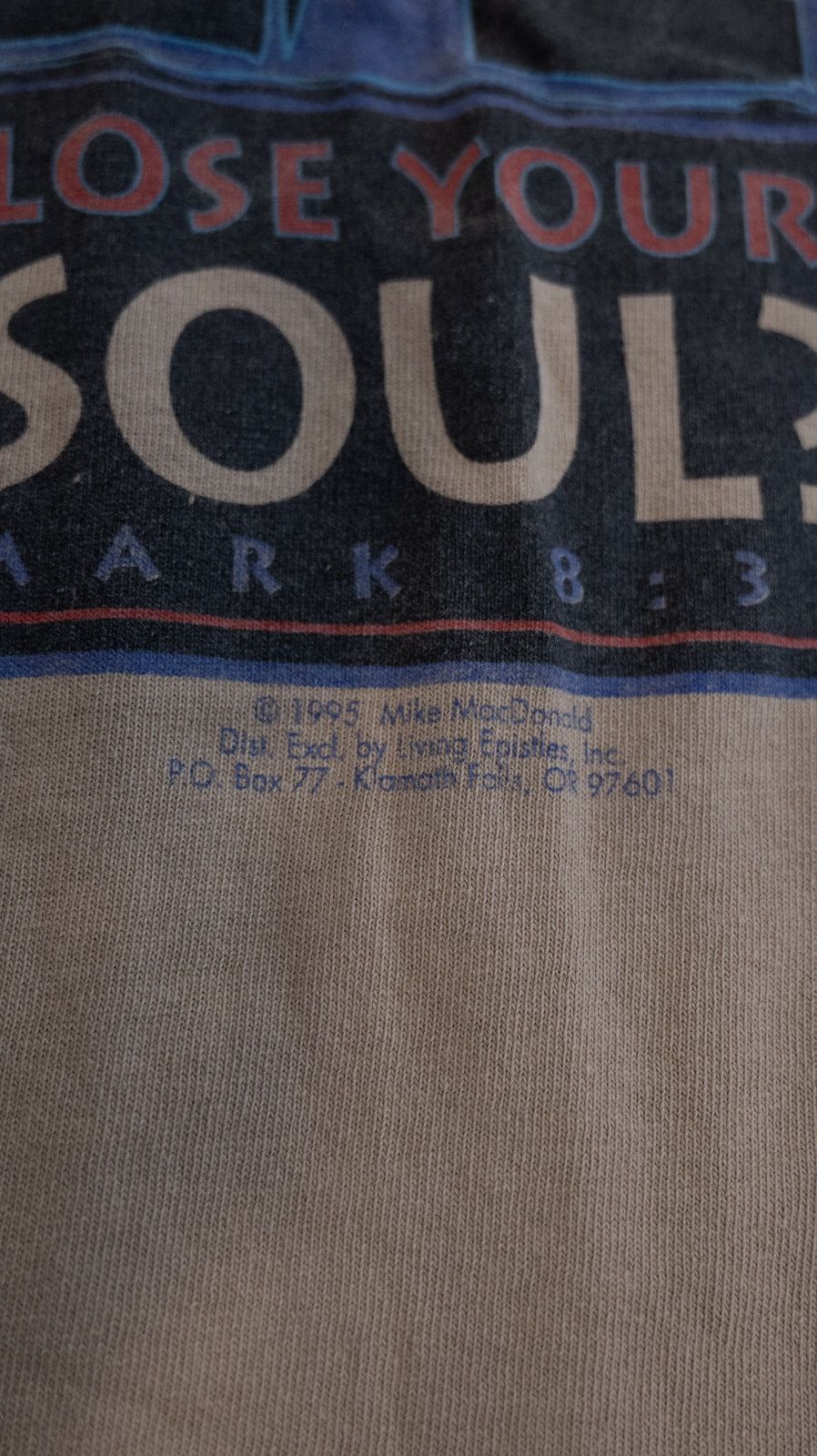 Vintage Vintage Christian T Shirt Size US L / EU 52-54 / 3 - 4 Thumbnail