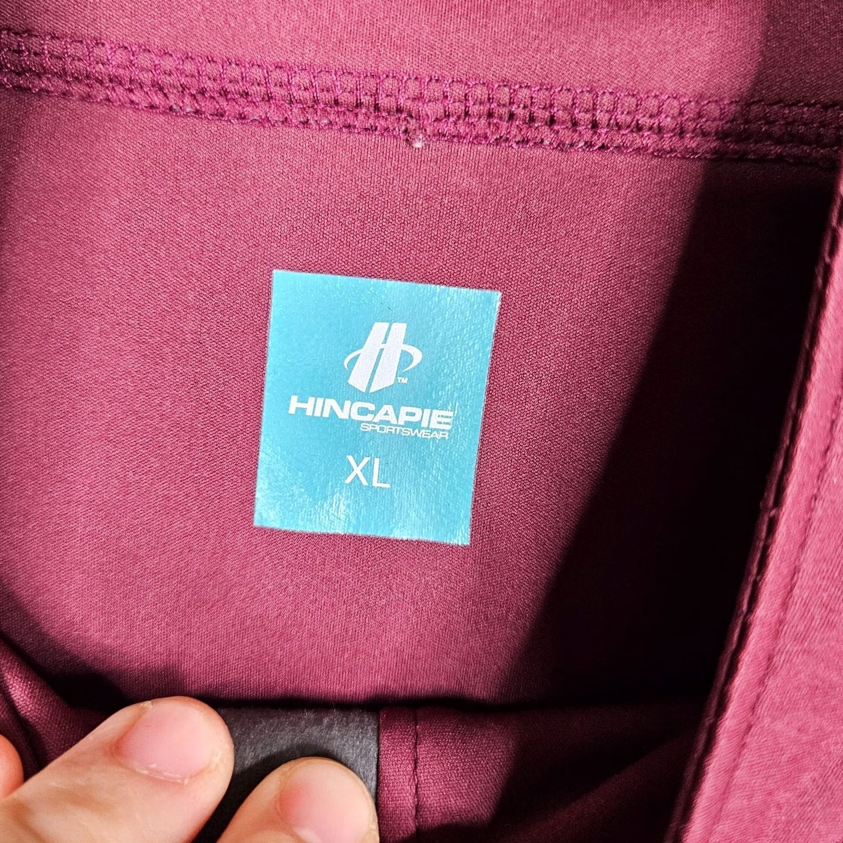 Vintage HINCAPIE Sportswear Tour LT Women’s Full Zip Jacket Red XL Regular Size Size XL / US 12-14 / IT 48-50 - 2 Thumbnail