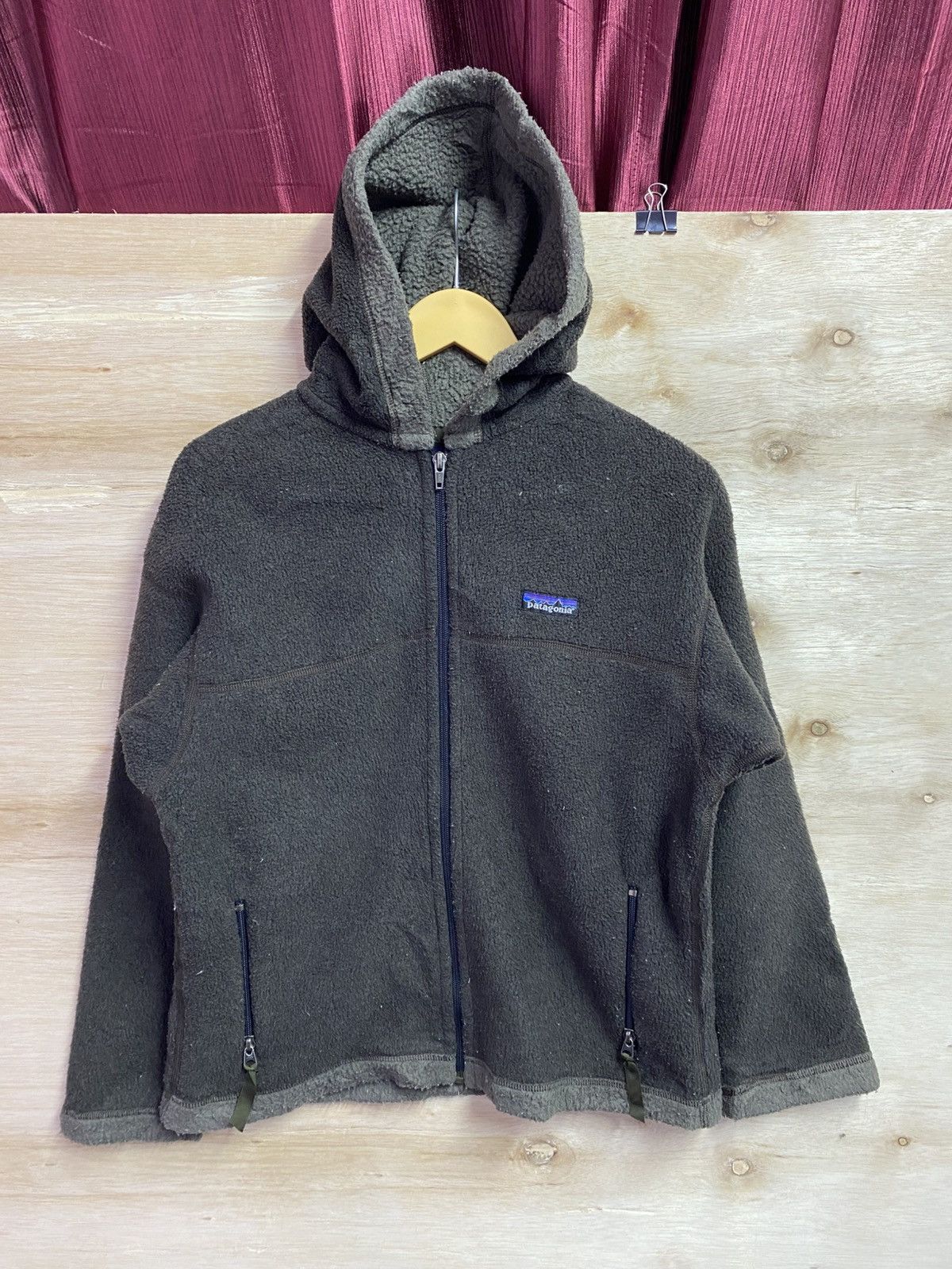 Patagonia vintage Patagonia Synchilla fleece hooded zip jacket Size US M / EU 48-50 / 2 - 1 Thumbnail