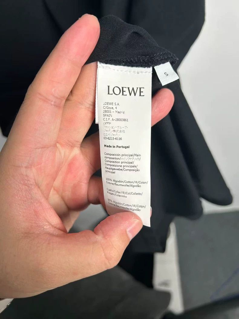 Loewe LOEWE Black short-sleeved T-shirt Size S / US 4 / IT 40 - 3 Thumbnail