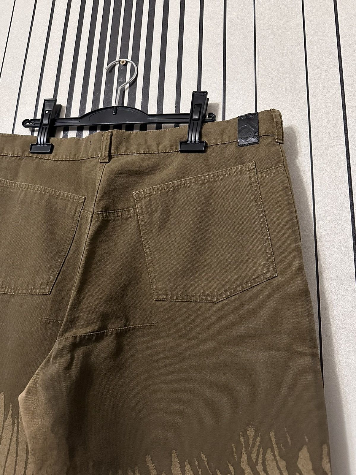 Gianfranco Ferre 2004 Gianfranco Ferre Army-Military Rarest Denim Pants Size US 37 - 12 Thumbnail