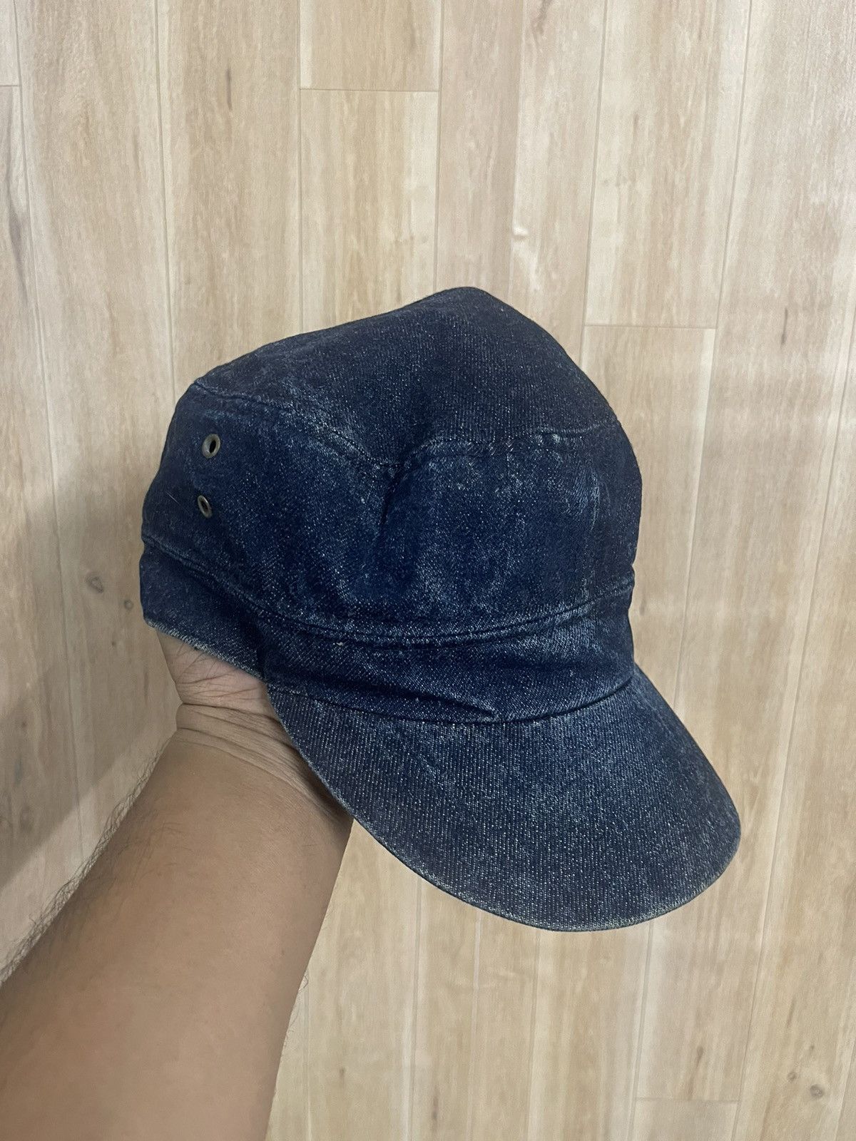 Denim Cap By Denime Japan Distressed Mccoys Flathead