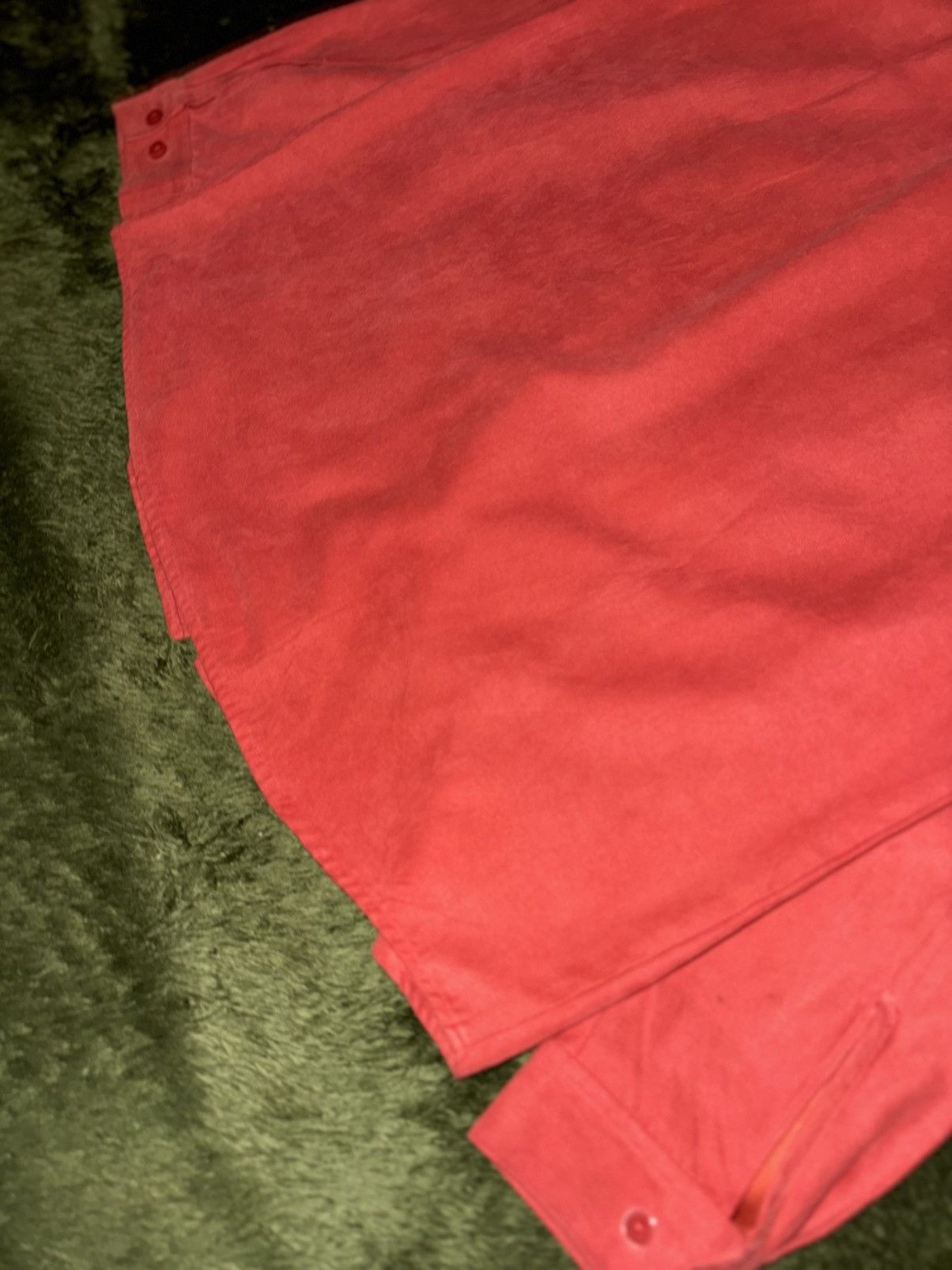 L.L. Bean [SM] L.L.Bean Poly Textured Relaxed-Fit Shirt – Red Size US M / EU 48-50 / 2 - 8 Thumbnail