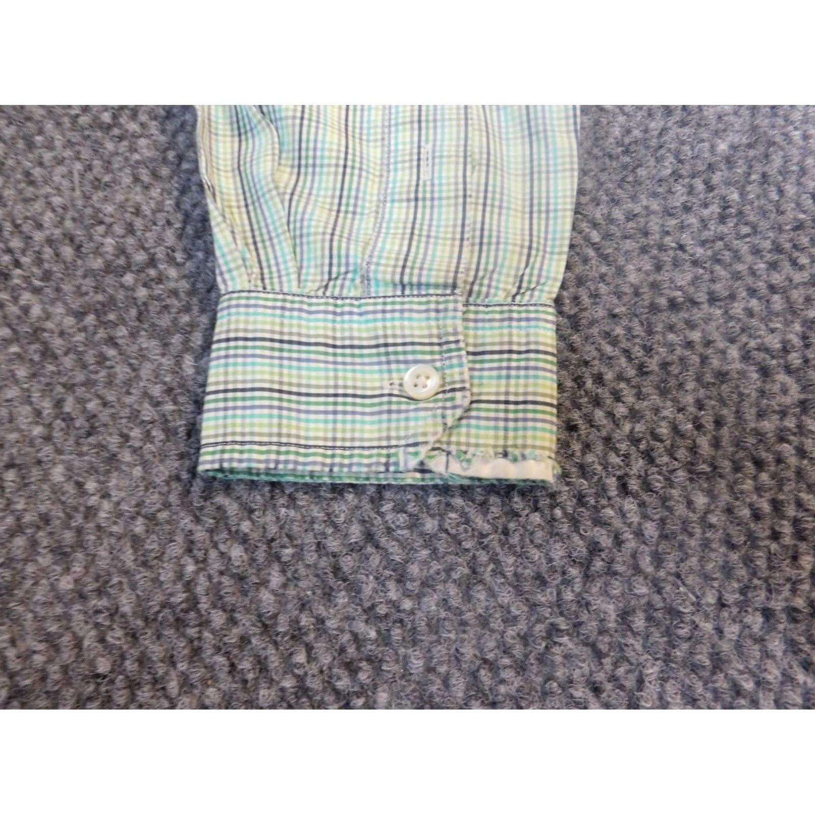 Cremieux Daniel Cremieux Mens shirt Medium Green Plaid button down Regular Sleeve Long Sleeve Collar Shirt Mens boys? Size US M / EU 48-50 / 2 - 5 Thumbnail