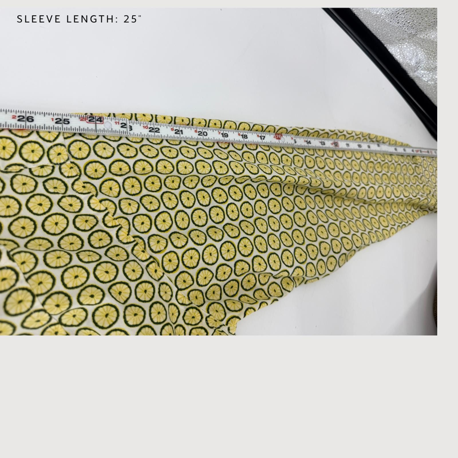 Other Coton Doux Paris Lemon Print Button Up 43 L Size US L / EU 52-54 / 3 - 9 Thumbnail