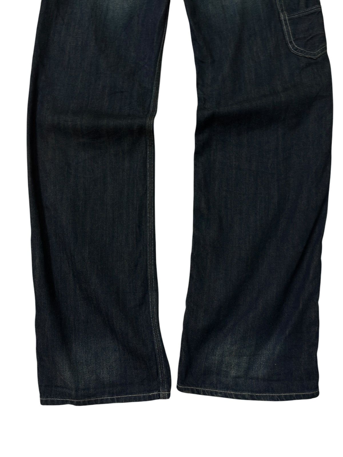 Hysteric Glamour Vintage IN THE GROOVE Baker Pants Muddy Wash Worker Denim Size US 28 / EU 44 - 13 Thumbnail