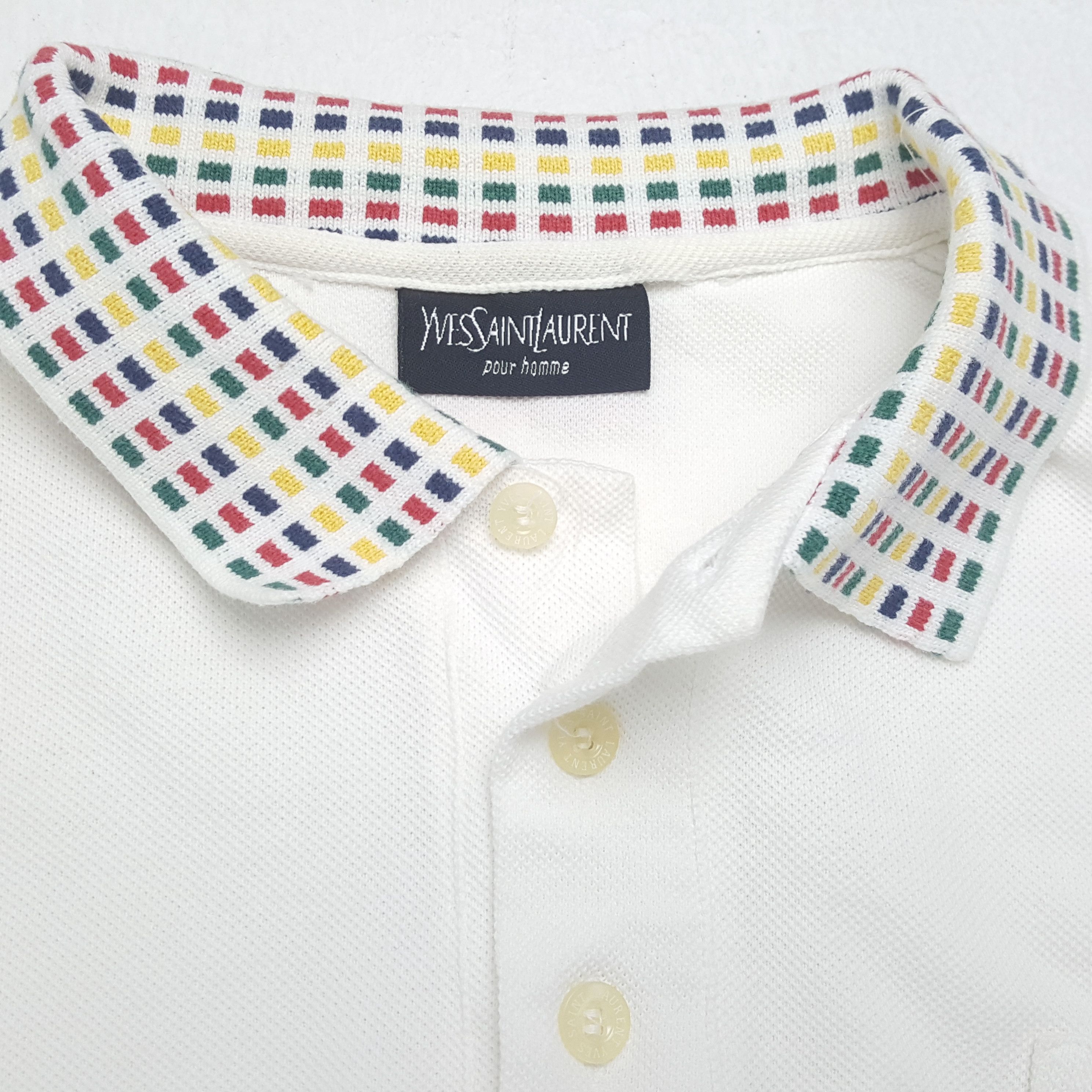 Vintage × Yves Saint Laurent YVES SAINT LAURENT Fashion Style Casual Style Polos Size US L / EU 52-54 / 3 - 7 Thumbnail