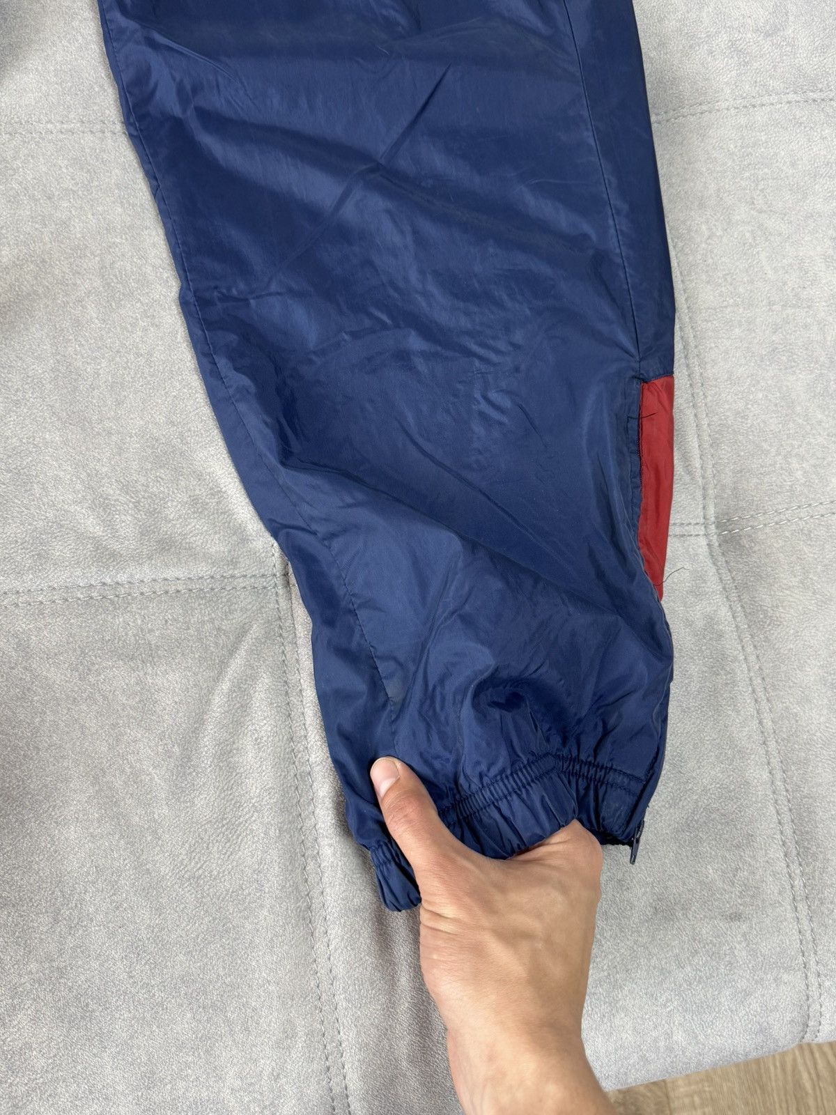 Nike × Vintage Vintage Nike Nylon Y2K Baggy sweatpants pants drill XL Size US 34 / EU 50 - 14 Thumbnail