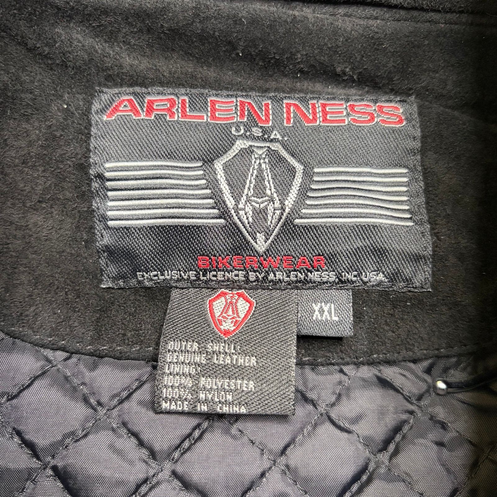 Other Arlen Ness Leather Motorcycle Jacket XXL Racing Biker Y2K Size US XXL / EU 58 / 5 - 11 Thumbnail