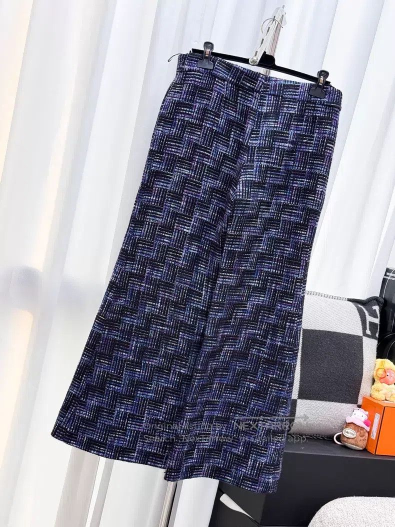 Chanel Chanel Twill tweed trousers Size 25" / US 0 / IT 36 - 2 Thumbnail