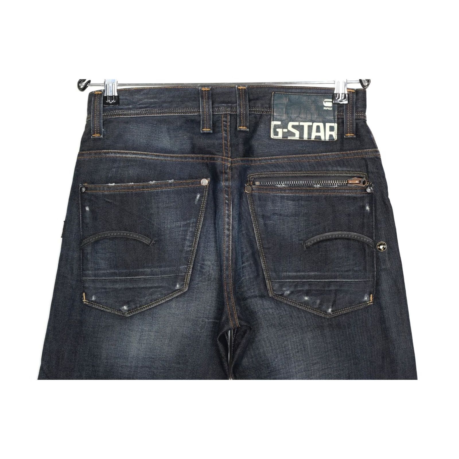 G-Star G-Star Attacc Straight Jeans Men 30x34 Denim Blue 5-Pocket Regular Rise Mid Waist Size US 30 / EU 46 - 3 Thumbnail