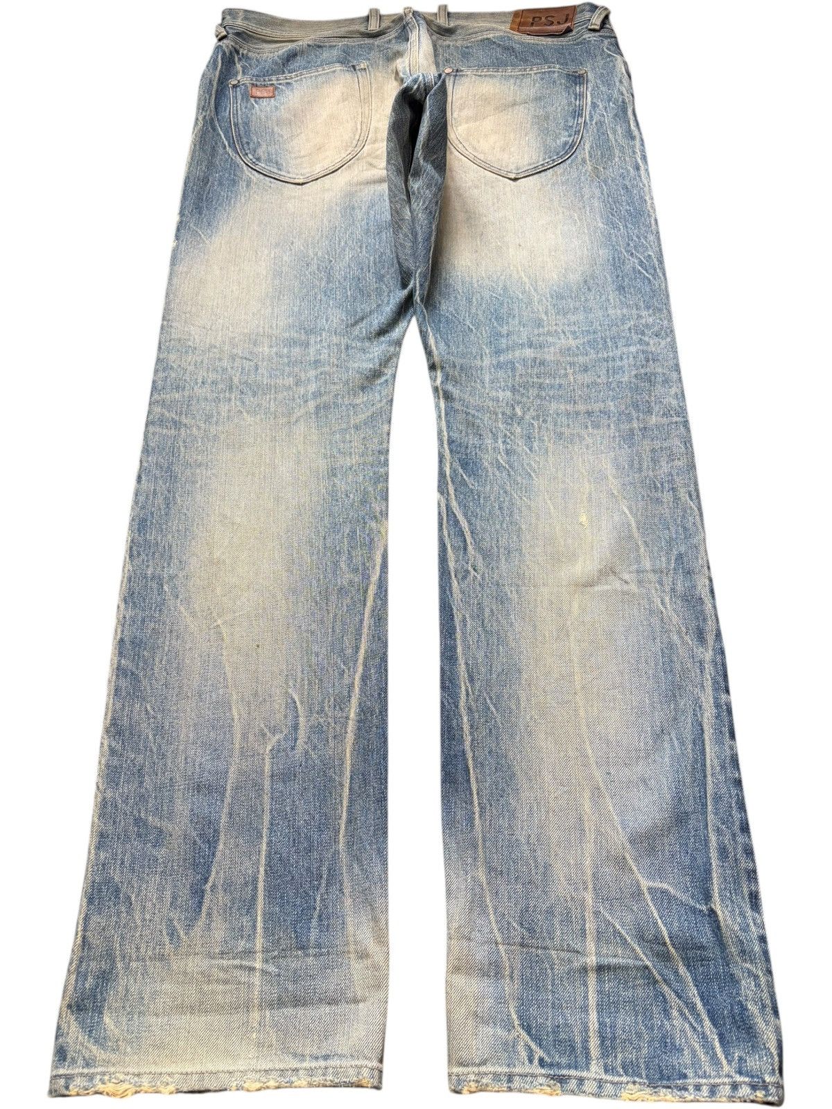 Paul Smith Vintage Paul Smith Selvedge Patches Distressed Jeans Size US 36 / EU 52 - 2 Thumbnail