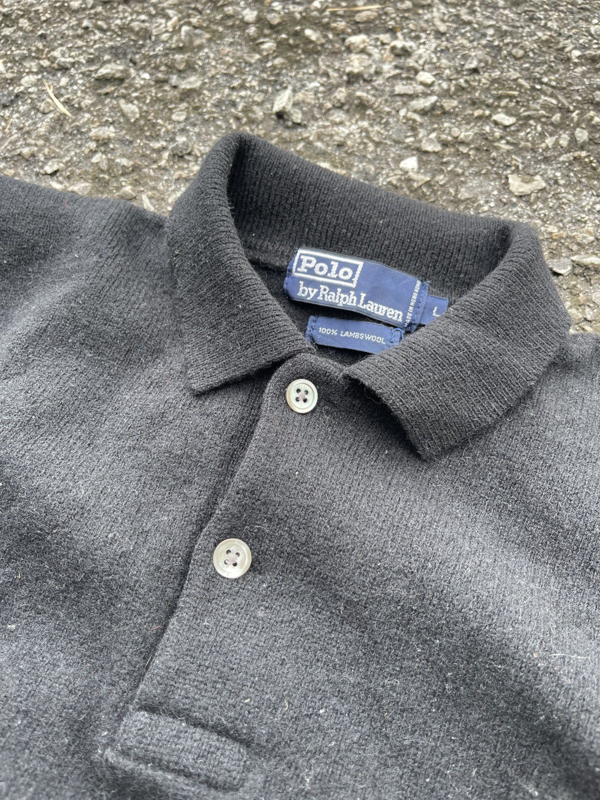 Polo Ralph Lauren × Ralph Lauren Vintage Polo Ralph Lauren Lamb Wool Size L / US 10 / IT 46 - 7 Thumbnail