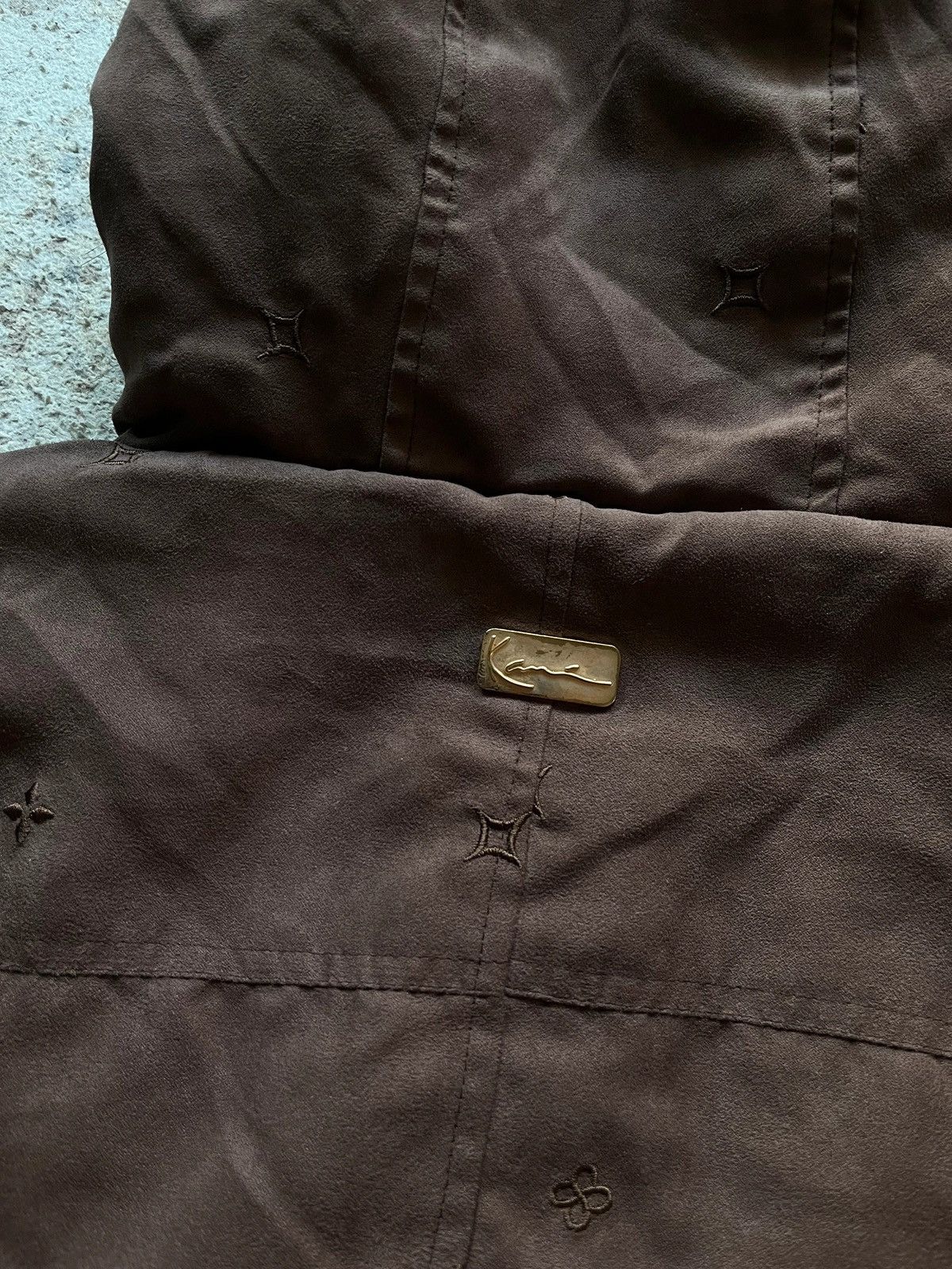Karl Kani Karl Kani Vintage Hip-Hop Puffer Jacket Velour Monograms Size US XL / EU 56 / 4 - 17 Thumbnail