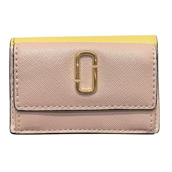 Marc Jacobs Marc Jacobs Marc Jacobs Snapshot Leather Trifold Wallet Leather Short Wallet M0013597 DUTY FREE for USA Size ONE SIZE - 1 Thumbnail