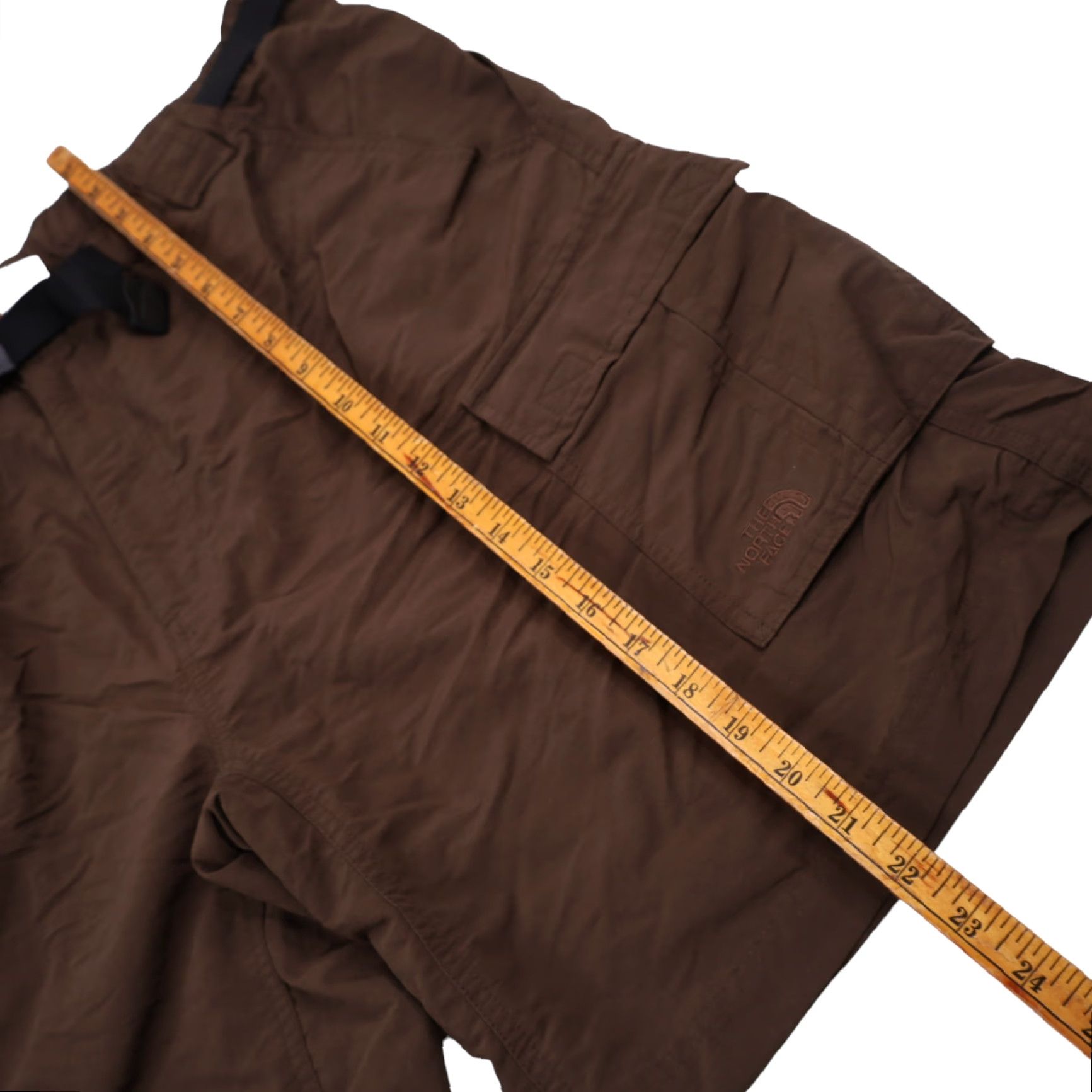 The North Face VINTAGE The North Face Mens XL Belted Adventure Shorts Brown Size US 36 / EU 52 - 5 Thumbnail