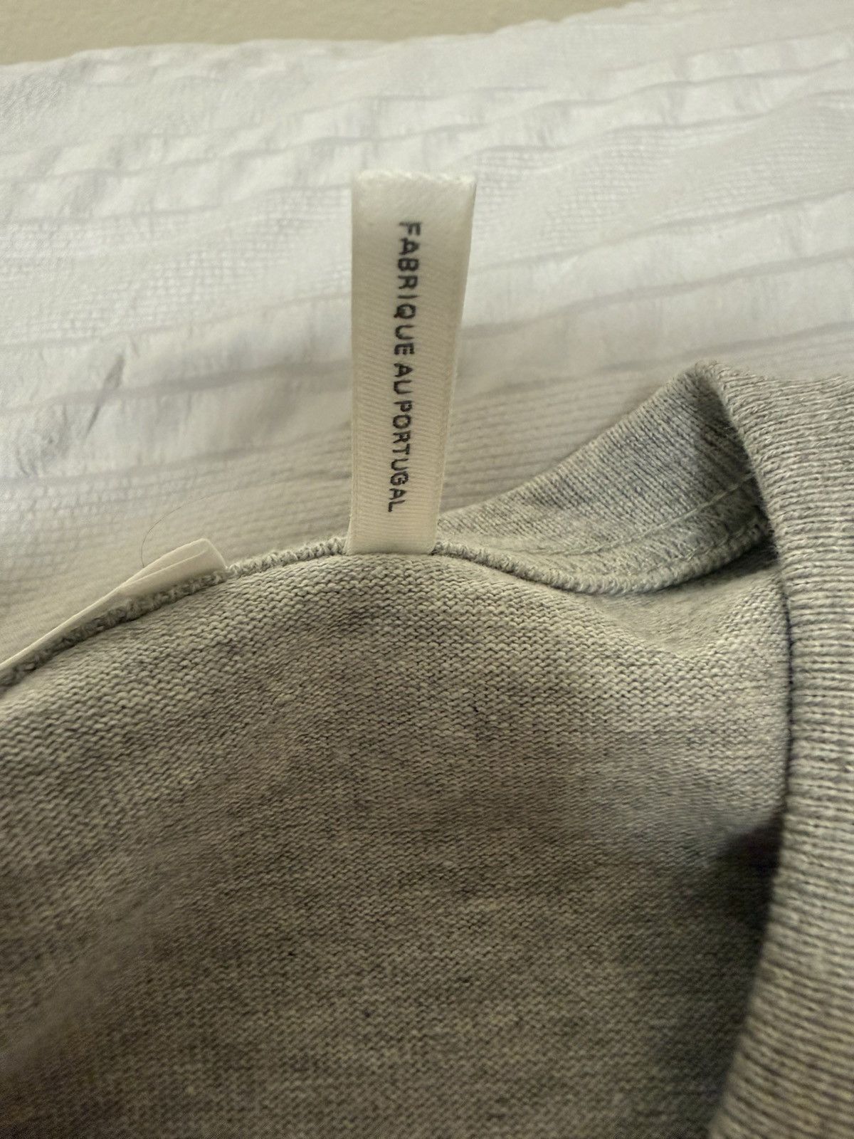 Helmut Lang Helmut Lang Grey Core Tee Size US L / EU 52-54 / 3 - 5 Thumbnail