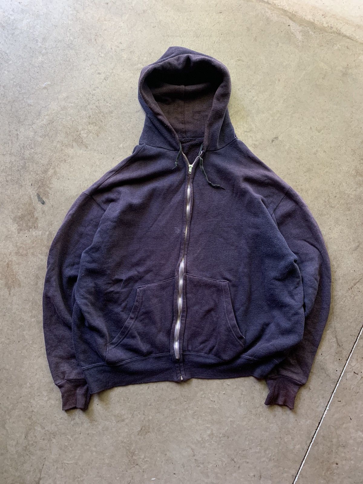 Vintage 70s Zip Up Hoodie | Grailed