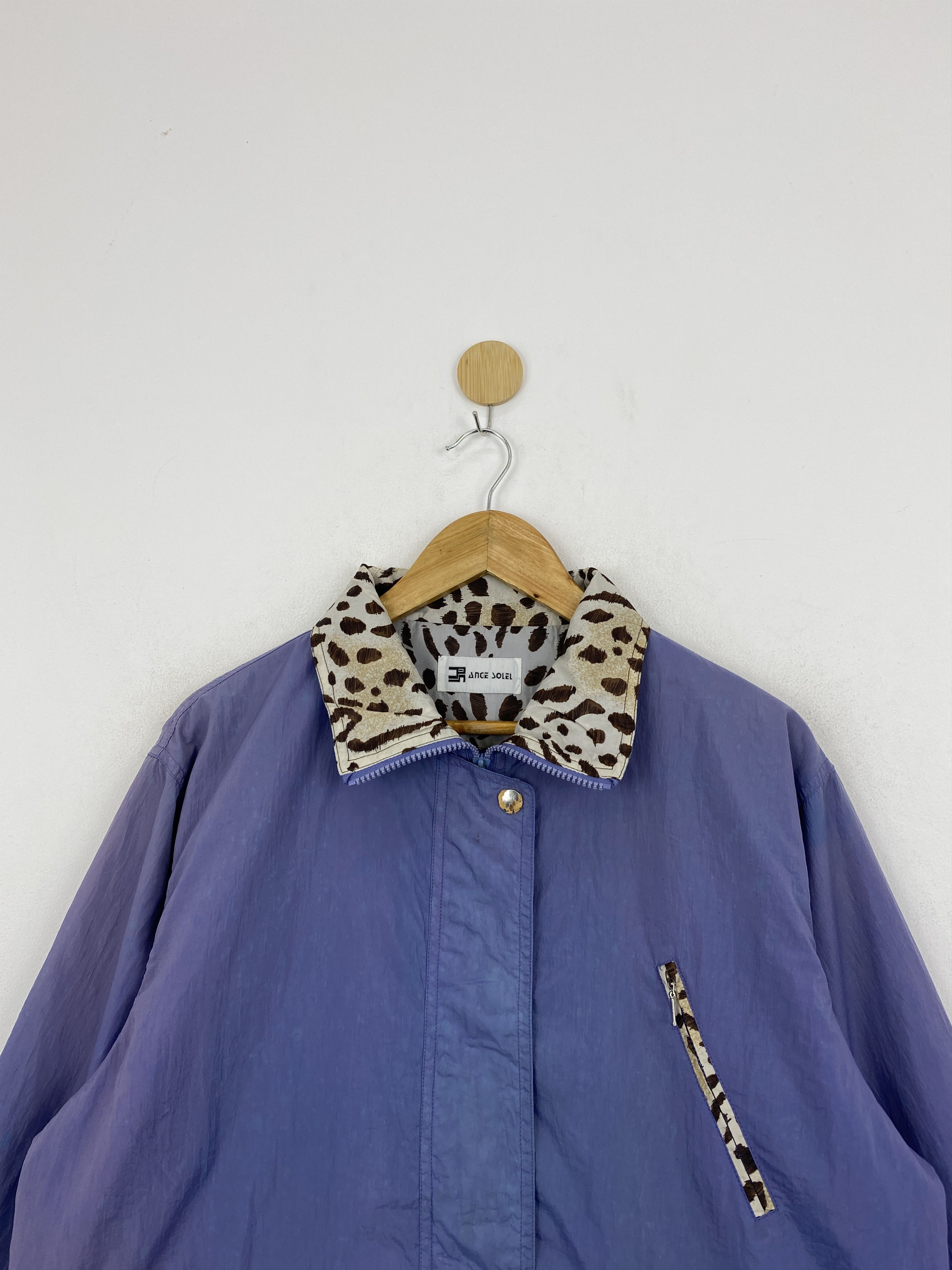 Japanese Brand Vintage Japanese Brand Style Cheetah Lined Jacket JA0108 Size US XL / EU 56 / 4 - 3 Thumbnail