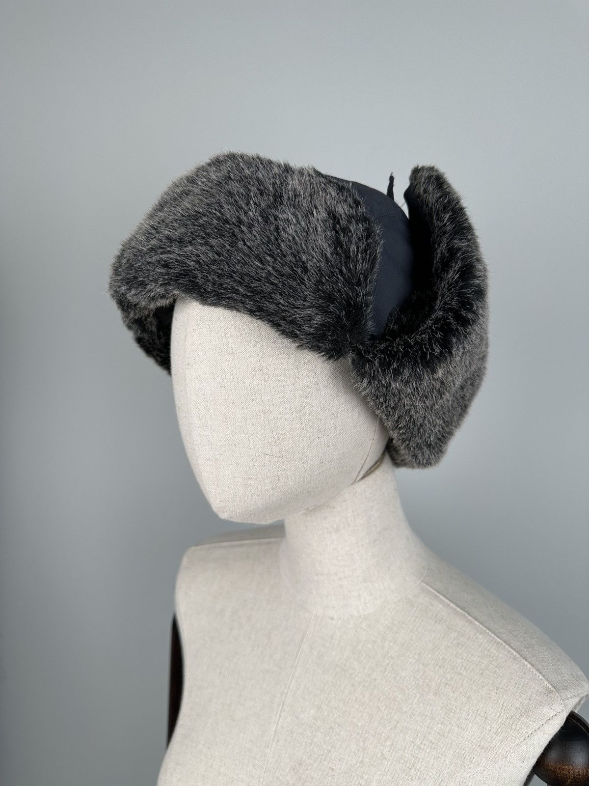 Vintage Avant Garde Vintage Y2k Ushanka Hat Size ONE SIZE - 8 Thumbnail