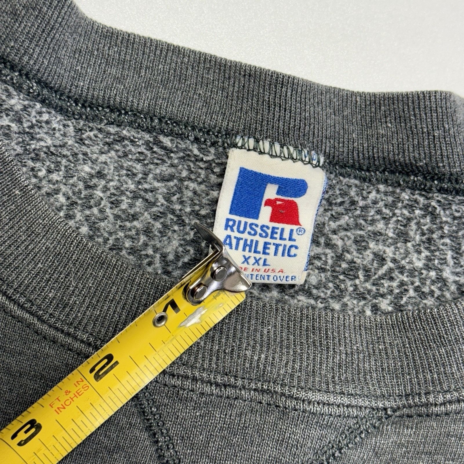 Russell Athletic Vintage Russell Athletic Sweatshirt Mens XXL 24.5x27 Gray US Size US XXL / EU 58 / 5 - 8 Thumbnail