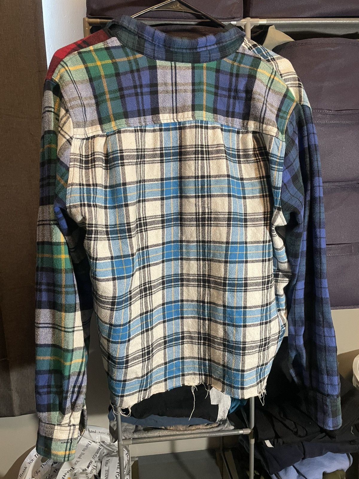 Pacsun Pacsun Multicolored Cropped Flannel Size US M / EU 48-50 / 2 - 2 Thumbnail