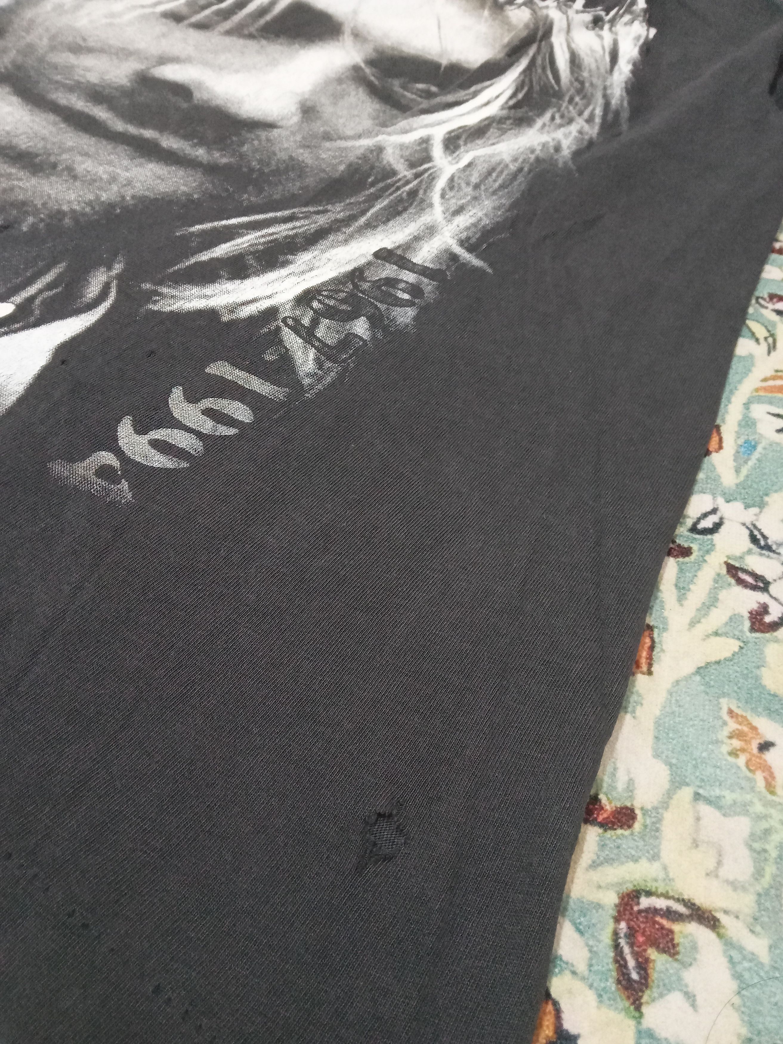 Band Tees Kurt Cobain Nirvana Vintage Distressed Bootleg T Shirt Size US L / EU 52-54 / 3 - 9 Thumbnail
