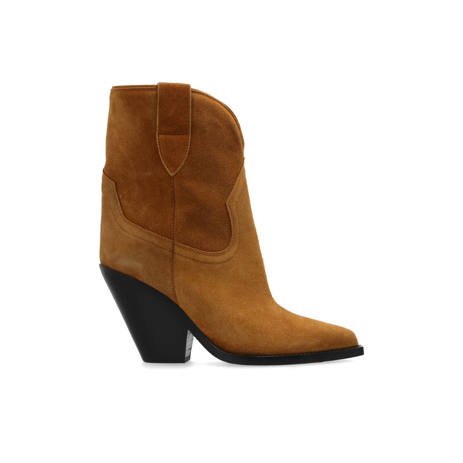 ISABEL MARANT Levane Brown Suede 95mm Heel Ankle Boots New &