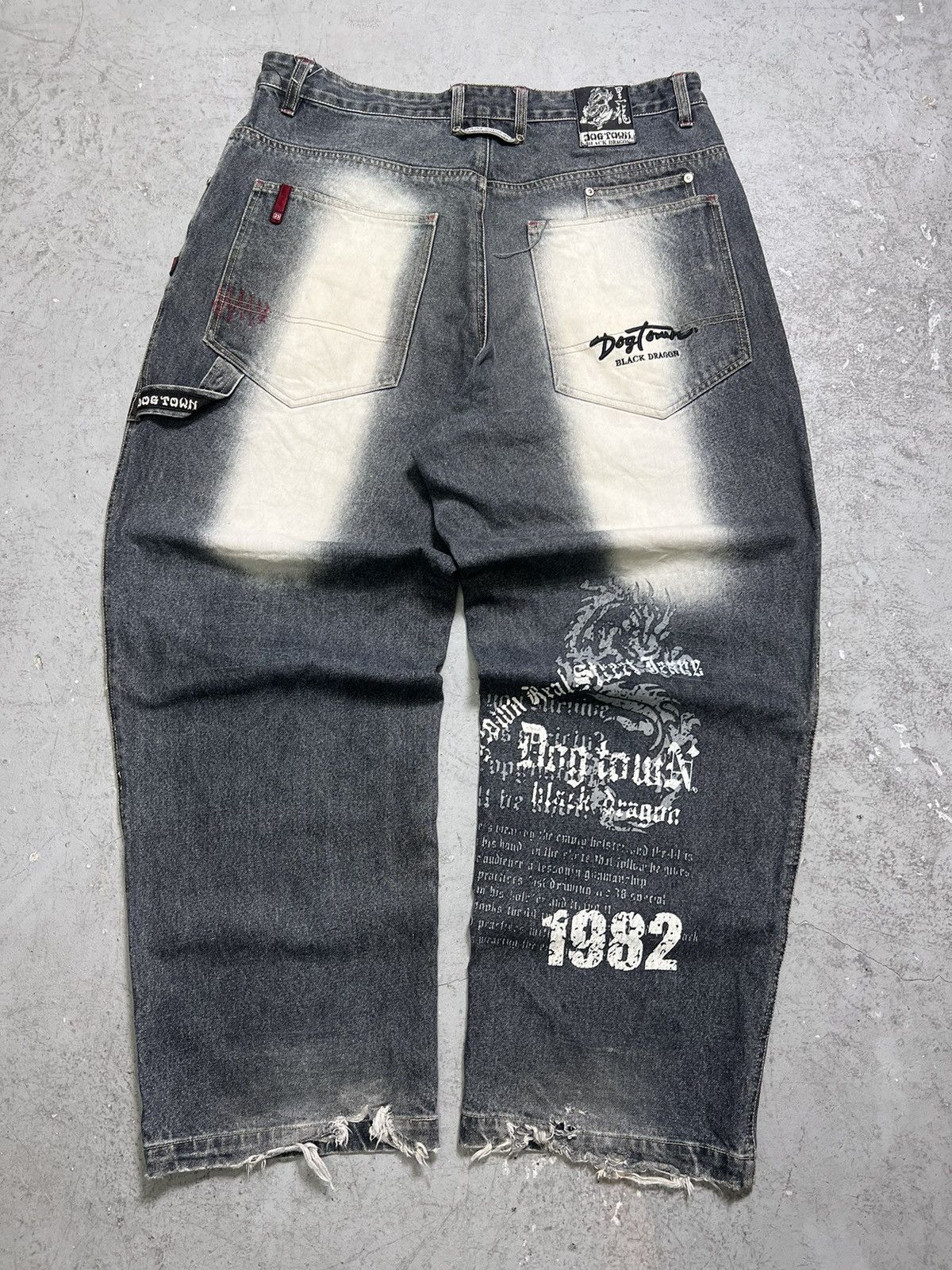 Dogtown × JNCO Dogtown dragon jeans Size US 38 / EU 54 - 1 Thumbnail