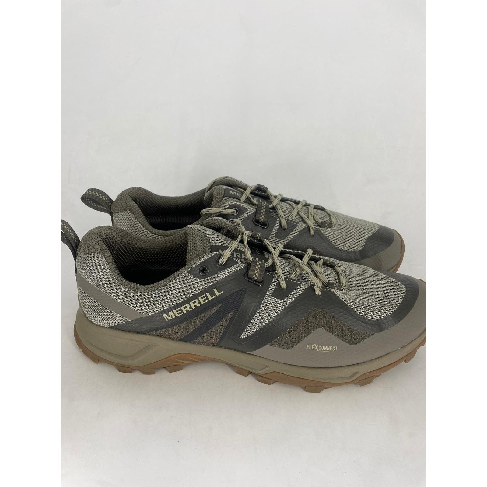 image of Merrell Mens Mqm Flex 2 "boulder" Comfort Shoes Size 13 in Brown