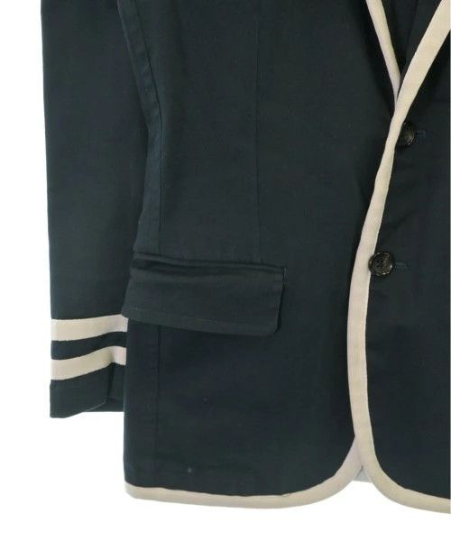 Comme des Garcons Homme Plus Jacket Tailored Piping Cotton 2 Button Flap Pocket Green Size US S / EU 44-46 / 1 - 5 Thumbnail