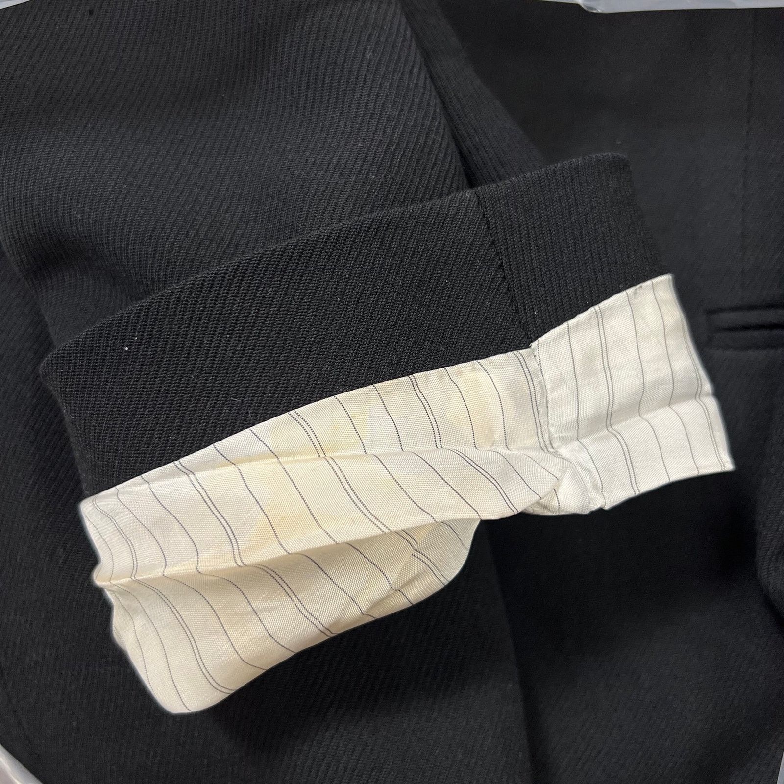 Hugo Boss Hugo Boss Einstein Virgin Wool Blazer Black 40S Size 40S - 5 Thumbnail