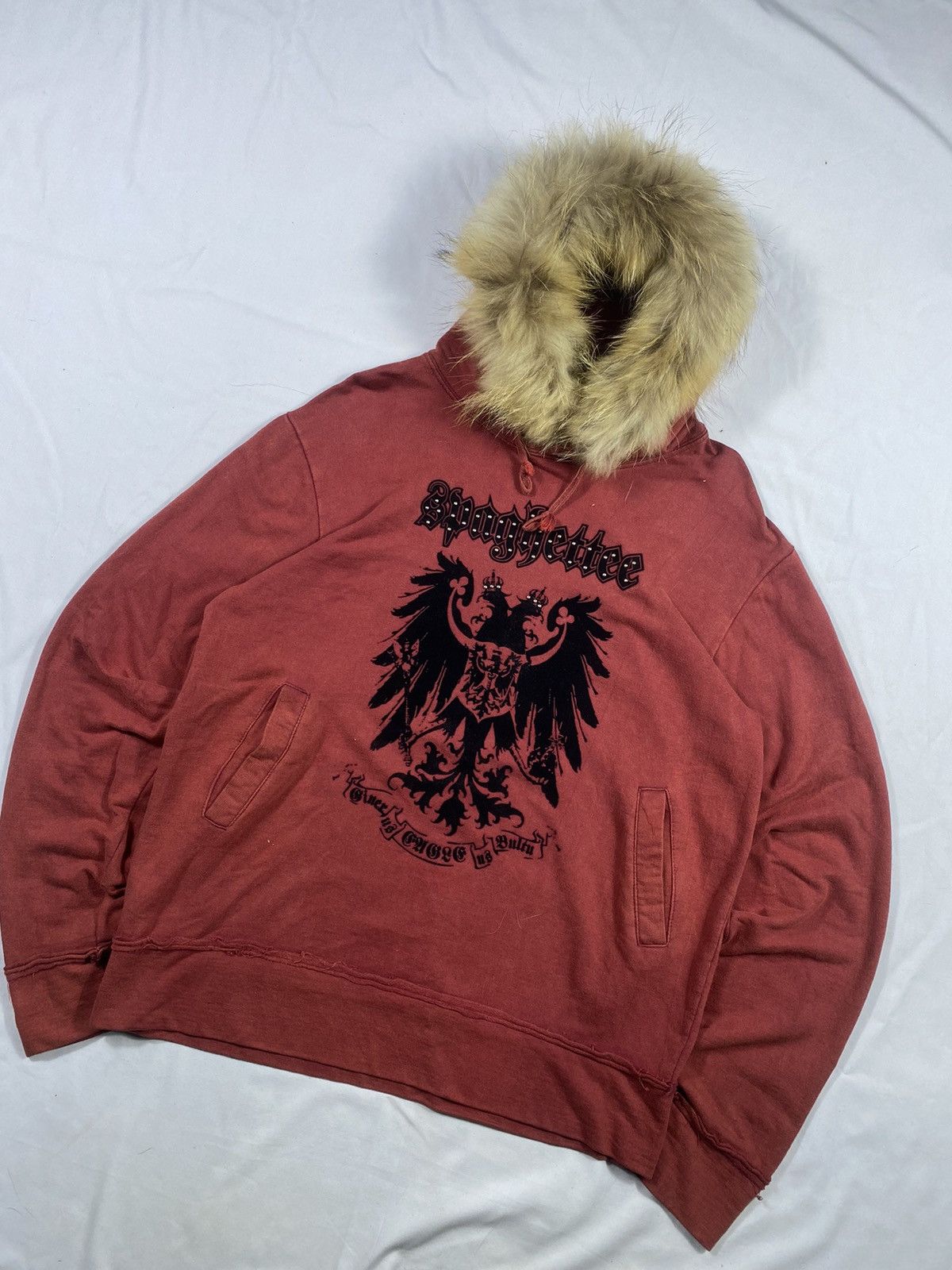 20471120 Japanese Spaghettee Zip Fur Hoodie hysteric ifsix style Size US L / EU 52-54 / 3 - 3 Thumbnail