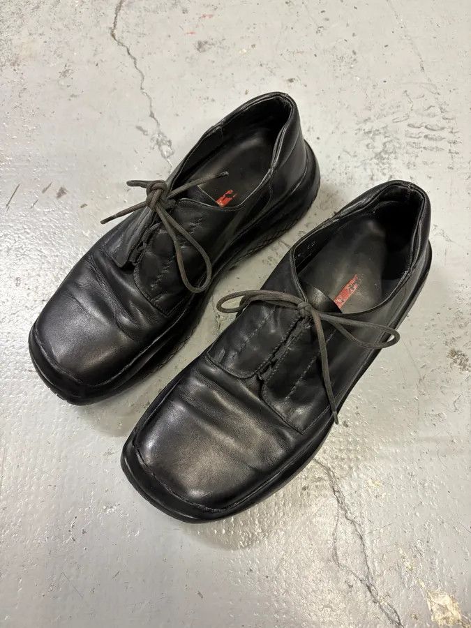 Prada AW1999 Prada Black Premium Vibram Leather Boots Size US 8 / EU 41 - 3 Thumbnail