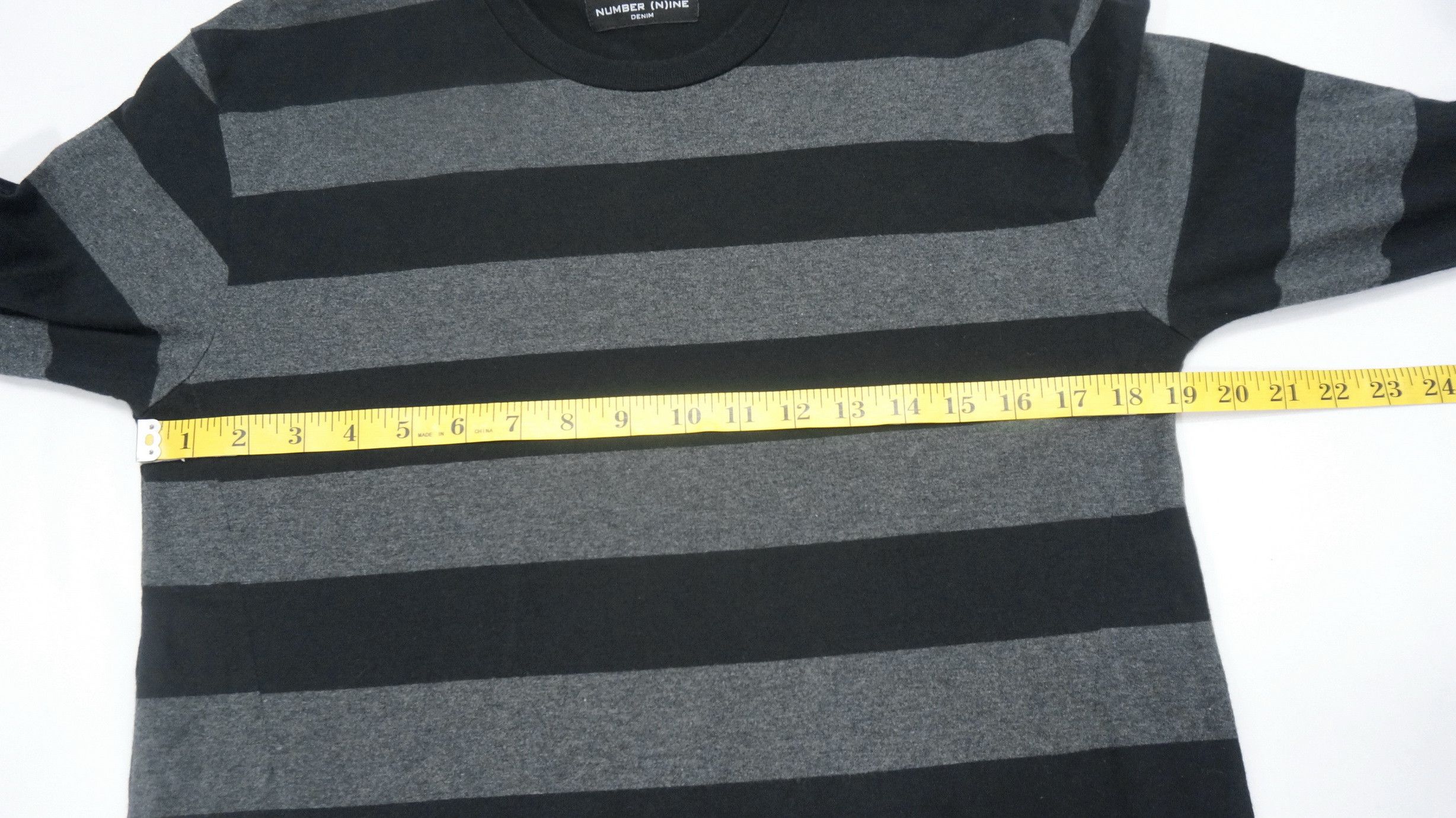 Number (N)ine 🔥Number Nine Striped Long Sleeve Shirt Size US S / EU 44-46 / 1 - 7 Thumbnail