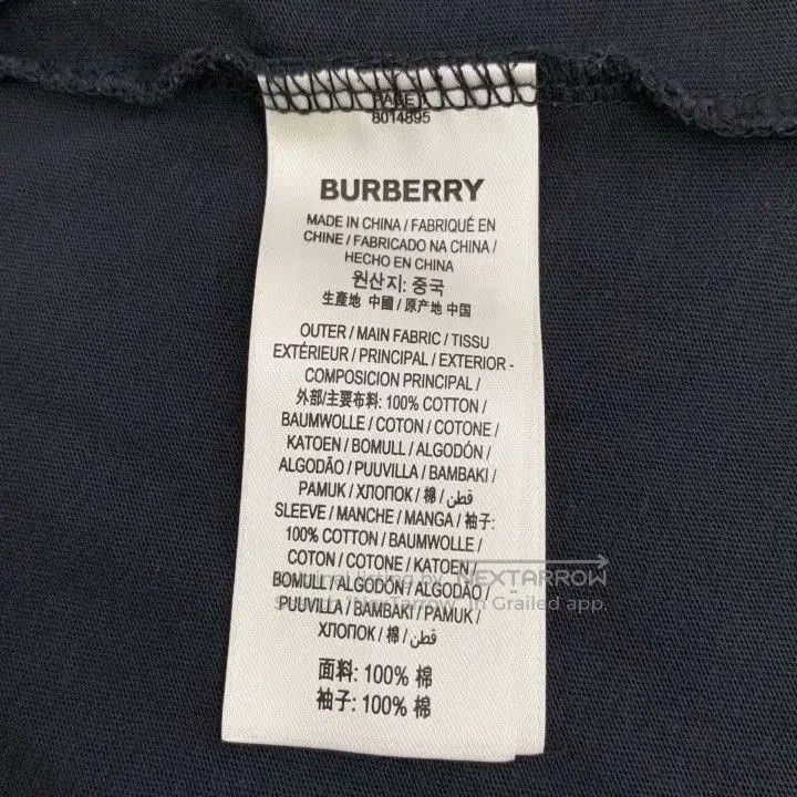 Burberry Burberry Black Plaid Panel Cotton T. Size US M / EU 48-50 / 2 - 6 Thumbnail