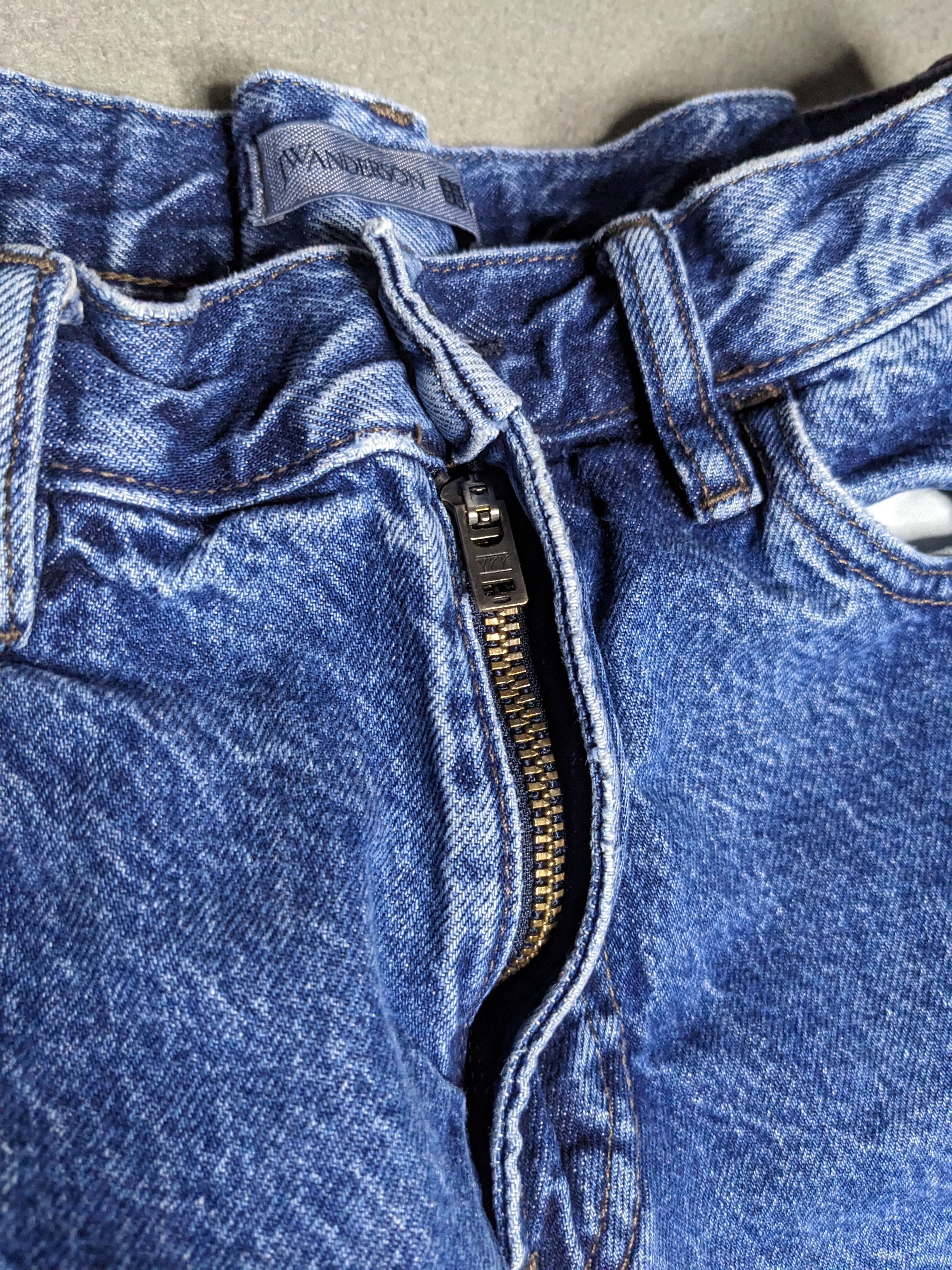 JW Anderson × Uniqlo JW Anderson x Uniqlo Straight Jeans 30x30 Washed Denim Pants Size US 30 / EU 46 - 12 Thumbnail