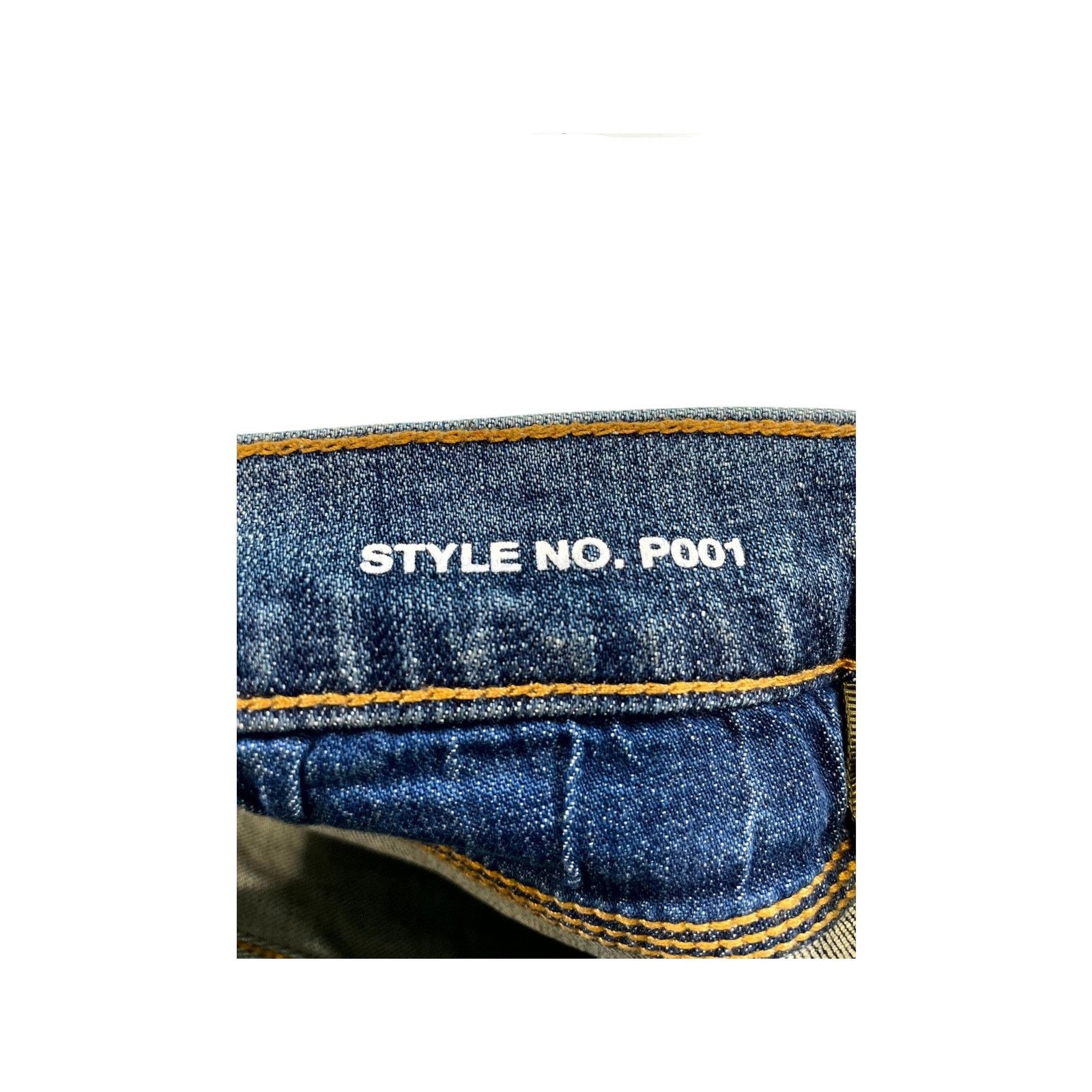 Purple Brand Purple Brand Waxed Navy & Gold Jeans Size US 30 / EU 46 - 4 Thumbnail