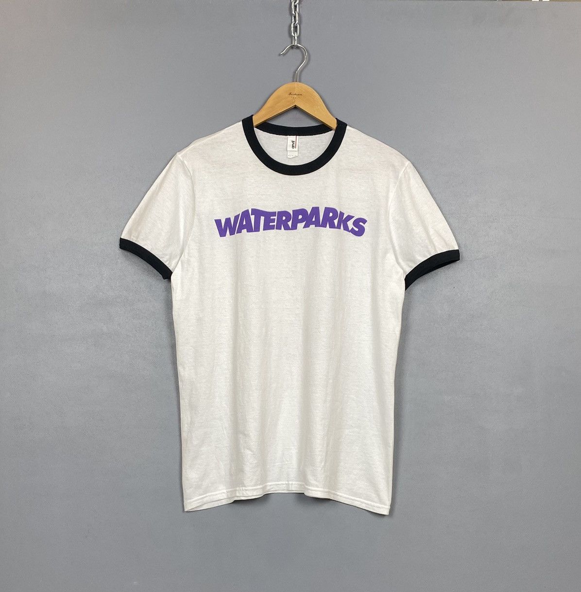 Band Tees Anvil Waterparks Short Sleeve Rock Tour T-Shirt Size M White Size US M / EU 48-50 / 2 - 1 Thumbnail