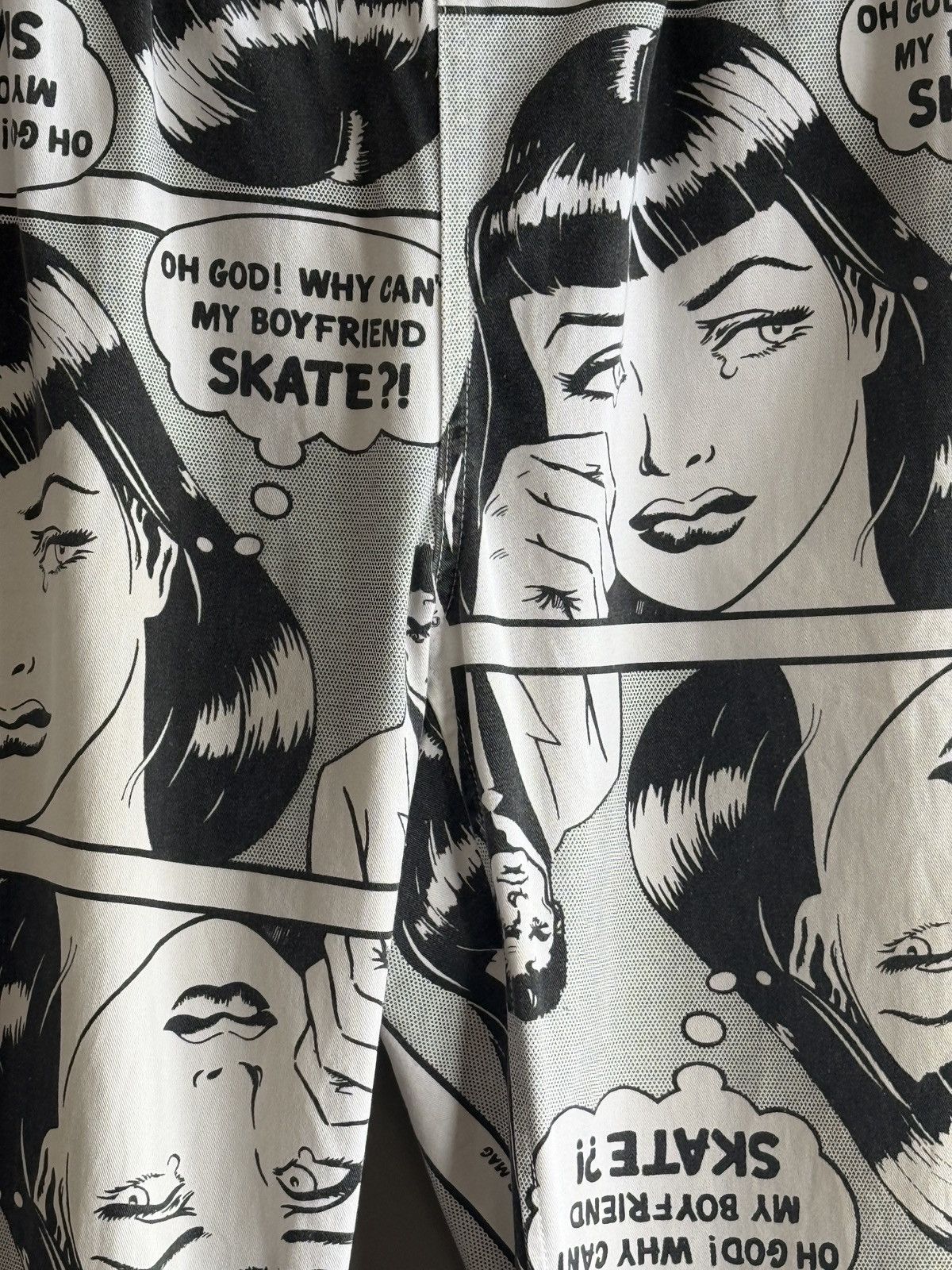 Supreme × Thrasher SS 2017 “Why Doesn’t My Boyfriend Skate” Comic Graphic Pants Size US 32 / EU 48 - 8 Thumbnail