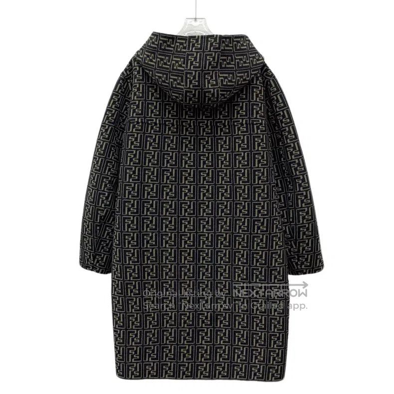 Fendi Fendi Color-block double F classic monogram printed wool h Size US M / EU 48-50 / 2 - 2 Thumbnail