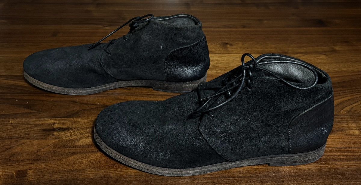 Marsell Marsell Boots waxed Black suede Size US 9.5 / EU 42-43 - 3 Thumbnail