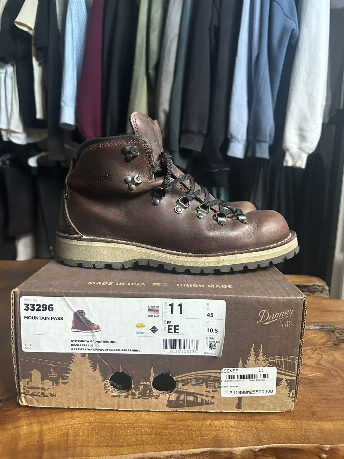 Danner Danner Mountain Pass Hiking Boots Size US 11 / EU 44 - 9 Thumbnail