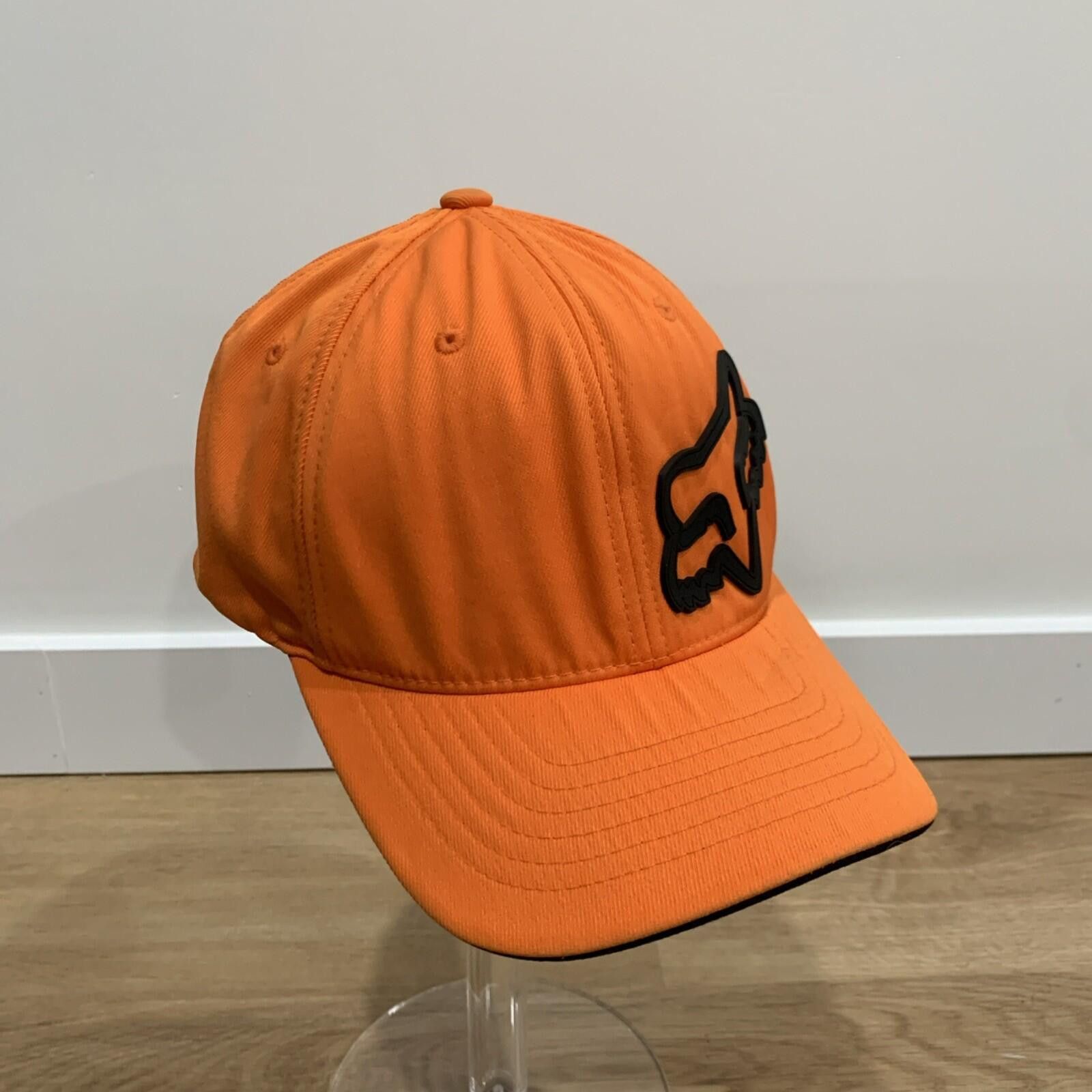 Fox Racing Fox Racing Flexfit Hat Orange Size S/M Retired Color Cap Size ONE SIZE - 6 Thumbnail